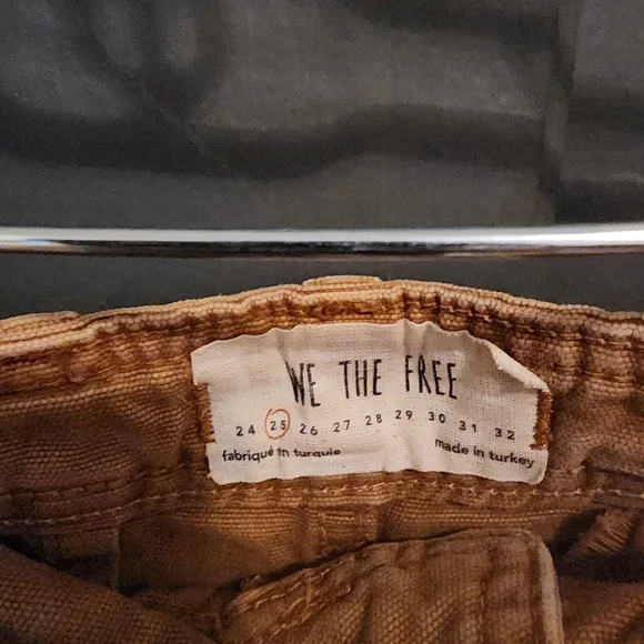 We The Free Tan Stovepipe Pants - Picture 3 of 4